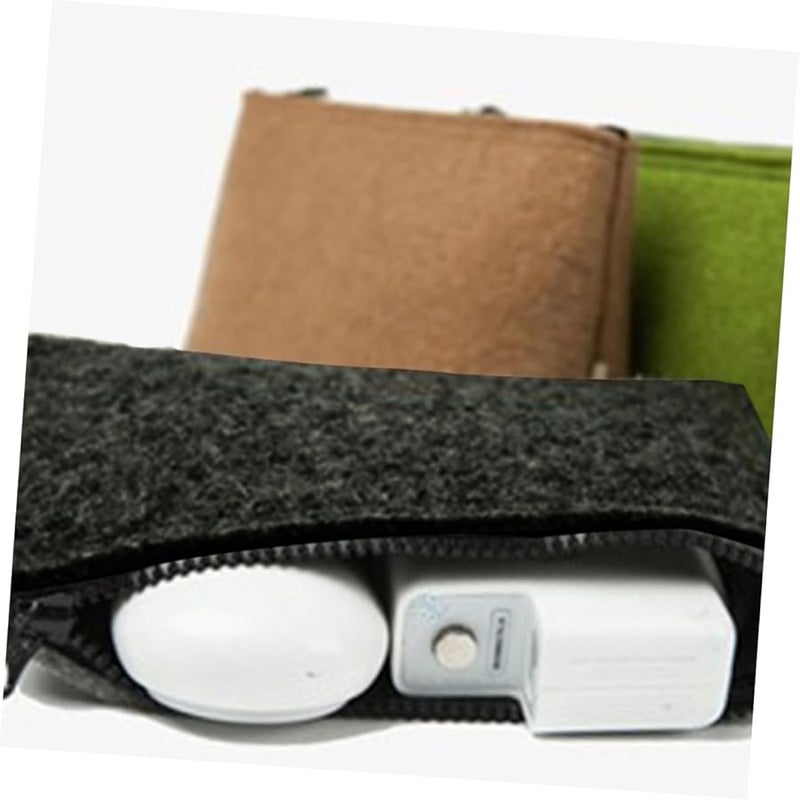 Black Portable Makeup Pouch Power Bank Storage Travel Case For Cosmetics - Image 2
